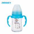 Hochwertiges BPA-freies Hält 120 ml haltbare Glas-Babymilchflaschen Marken